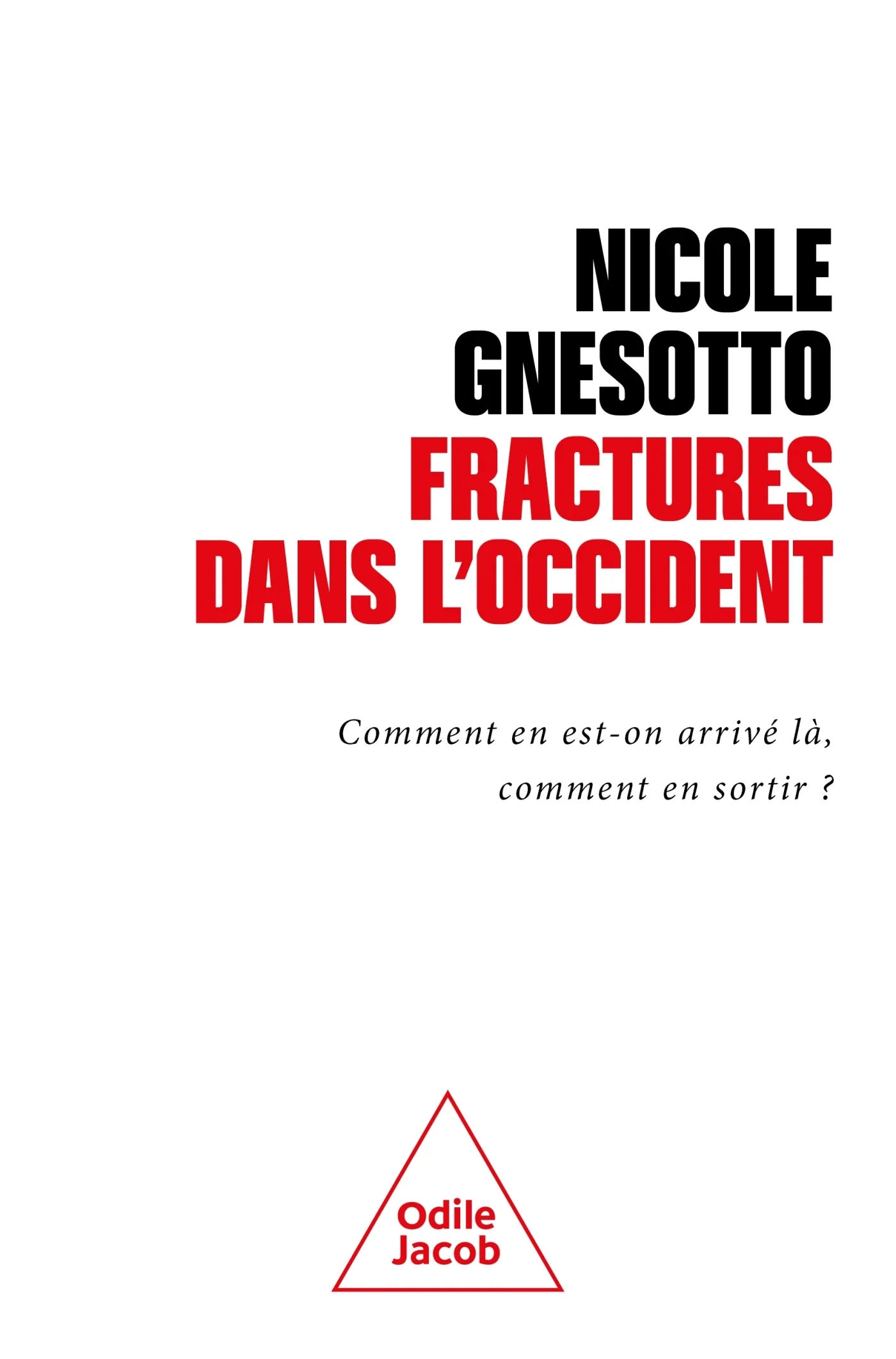 Couverture — Fractures dans l'Occident