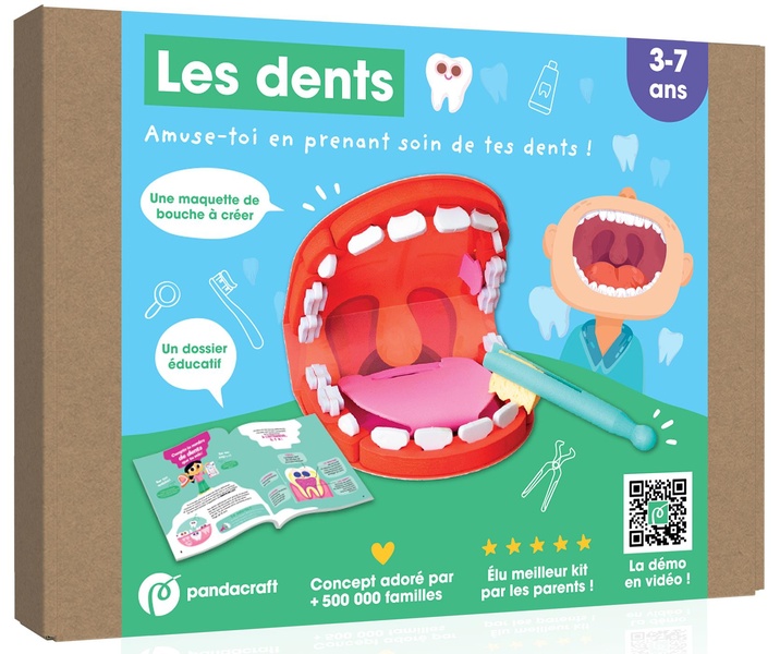 Couverture — Les dents : Amuse-toi en prenant soin de tes dents !