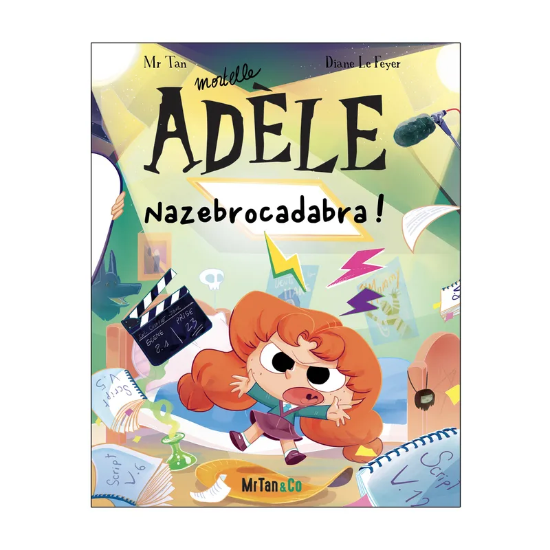Couverture — BD Mortelle Adèle - Tome 23 - Nazebrocadabra !