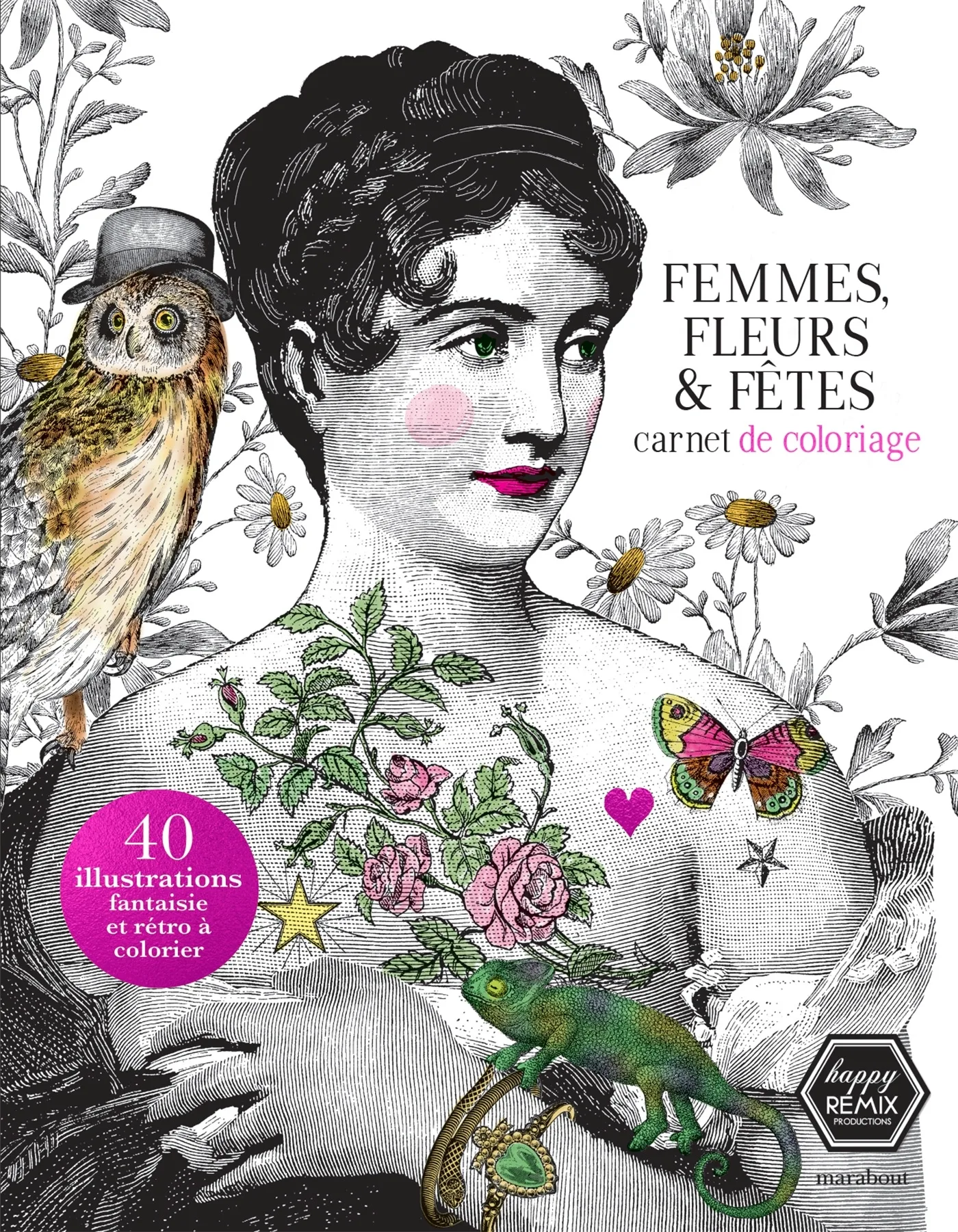 Couverture — Femmes, fleurs & fêtes