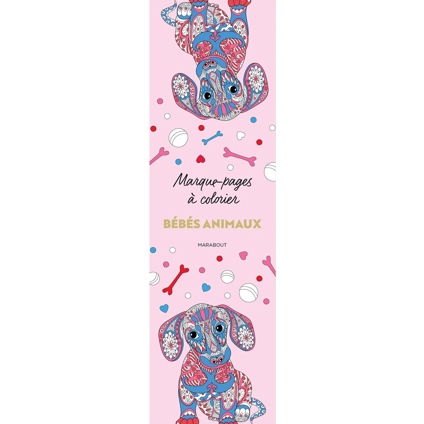 Couverture — Marque-pages à colorier - Bébé animaux