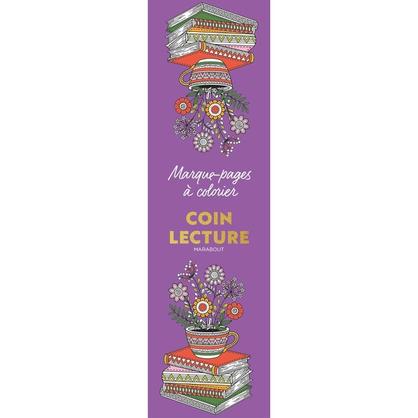 Coin lecture : Marque-pages à colorier
