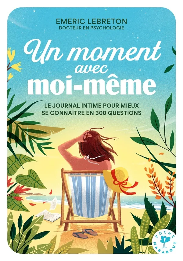Couverture — Un moment avec moi-même : Le journal intime pour mieux se connaître en 300 questions
