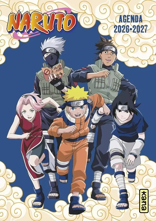 Couverture — Naruto : Agenda (édition 2026/2027)
