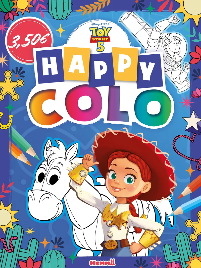 Couverture — Disney Pixar Toy Story 5 - Happy colo