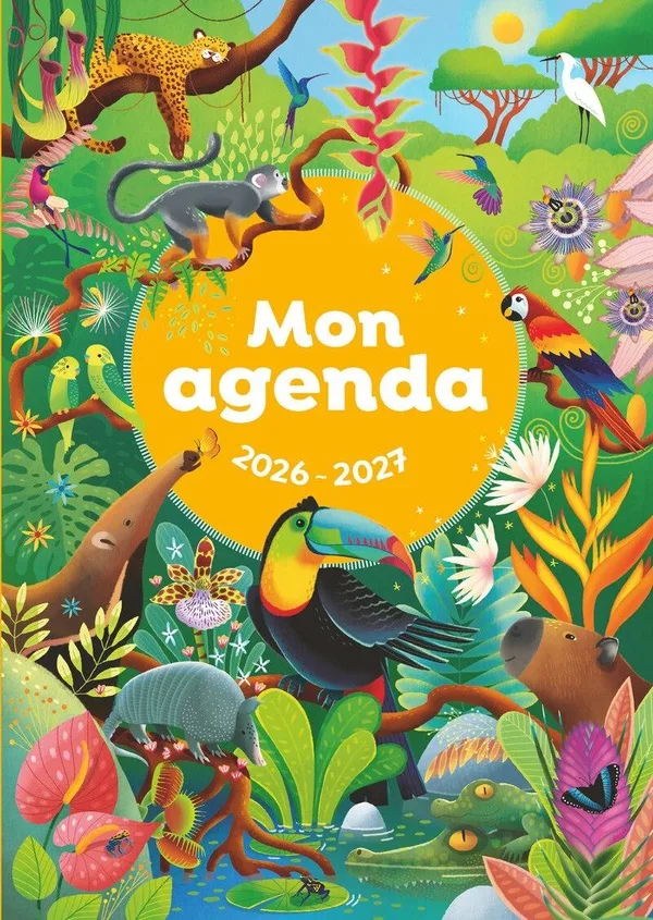 Couverture — Mon agenda 2026-2027