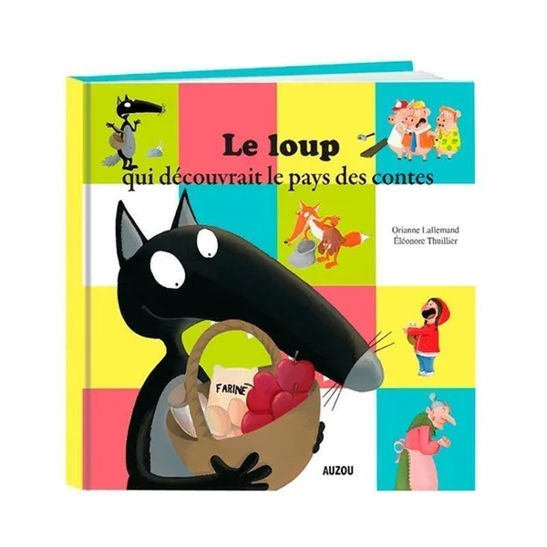 Couverture — Le loup qui découvrait le pays des contes