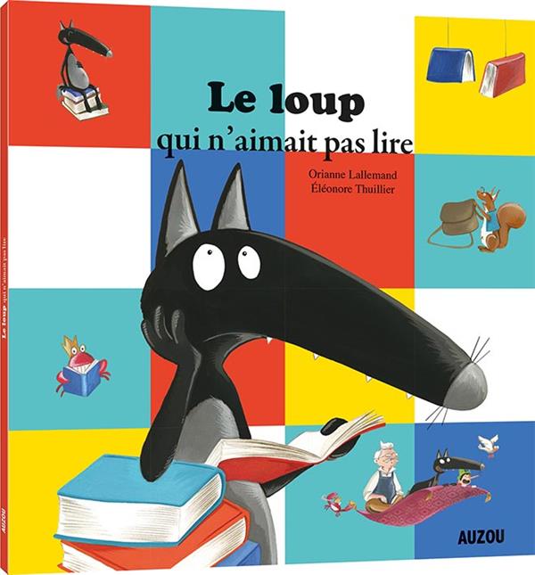 Couverture — Le loup qui n'aimait pas lire