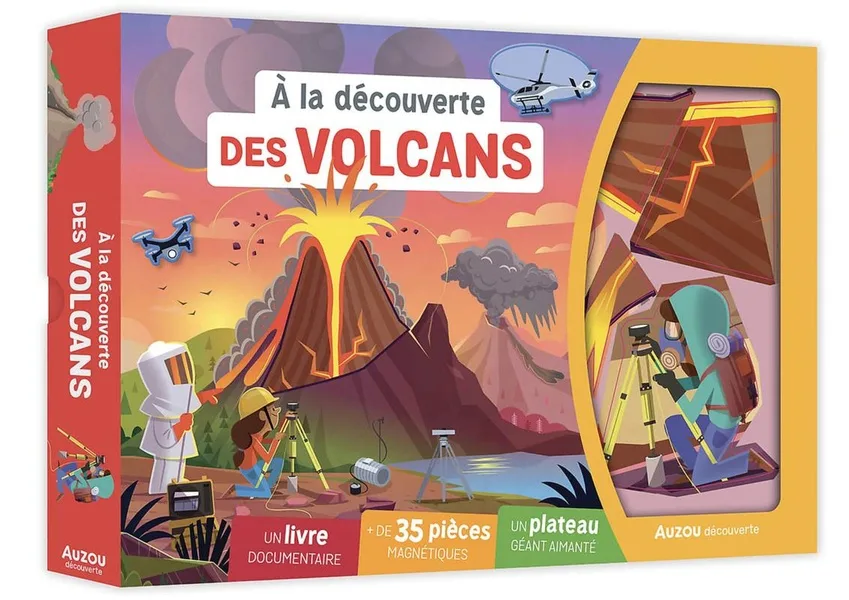 Couverture — À la découverte des volcans