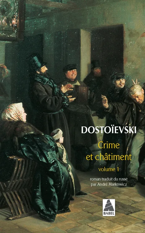 Couverture — Crime et châtiment tome 1