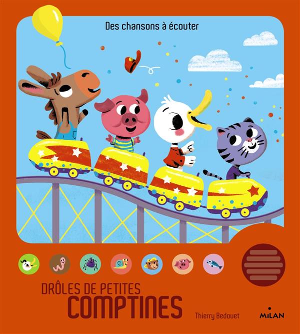 Couverture — Drôles de petites comptines