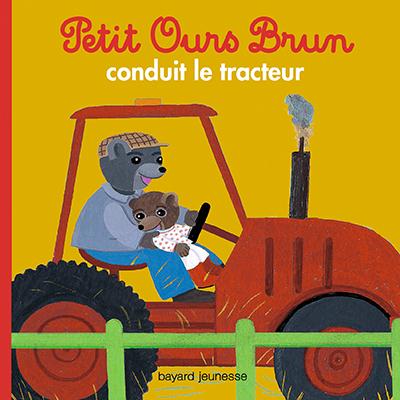 Couverture — Petit Ours Brun conduit le tracteur