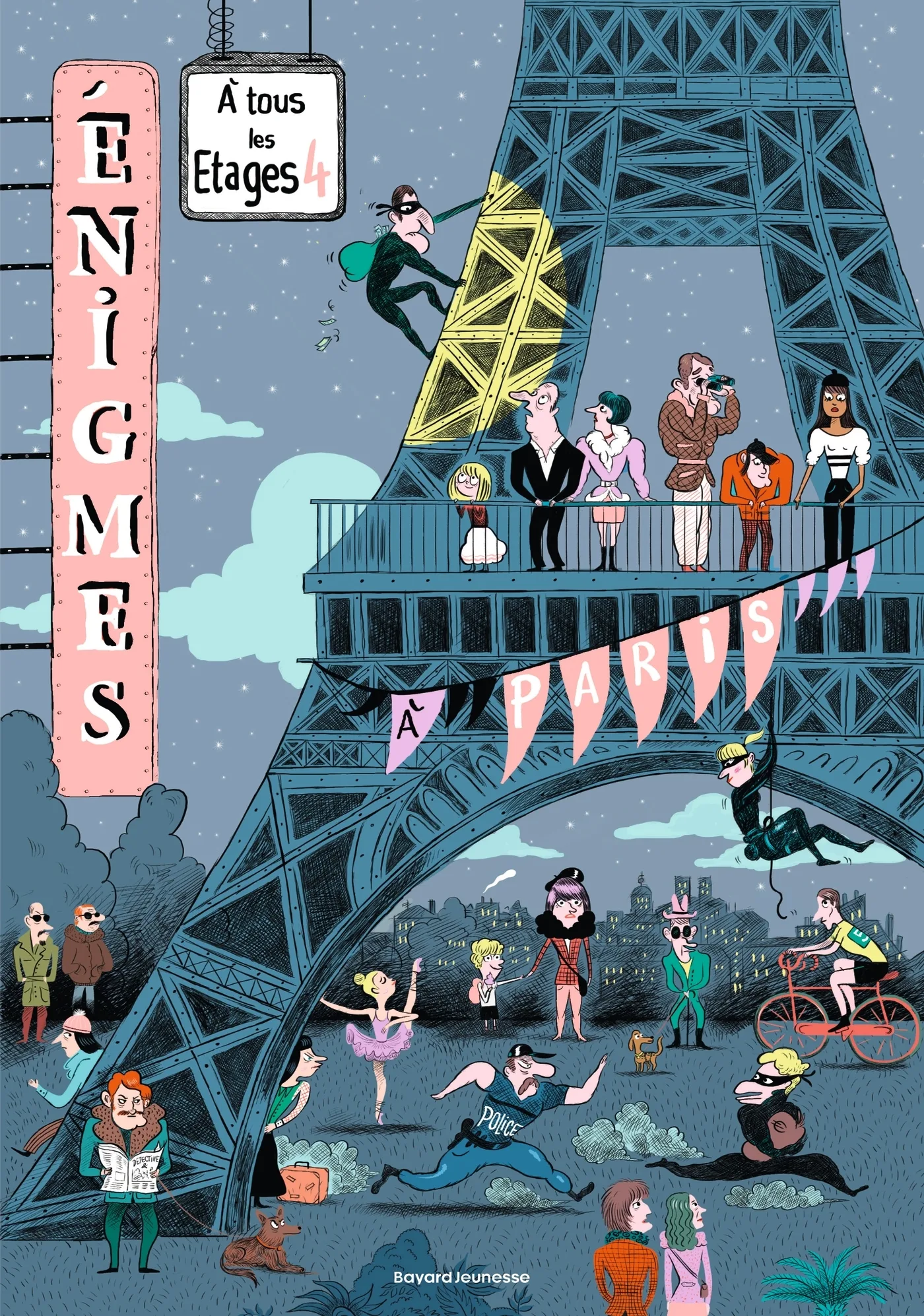 Couverture — Énigmes à tous les étages, Tome 04