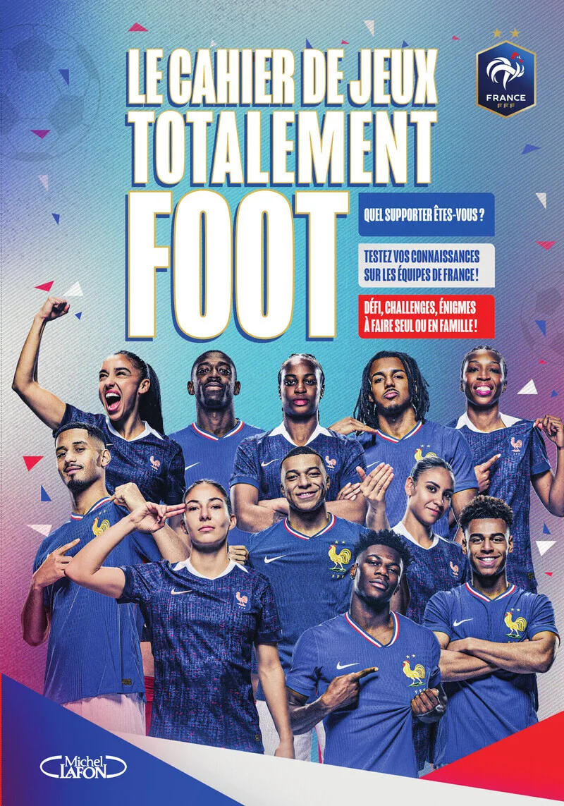 Couverture — Le Cahier de jeux totalement foot