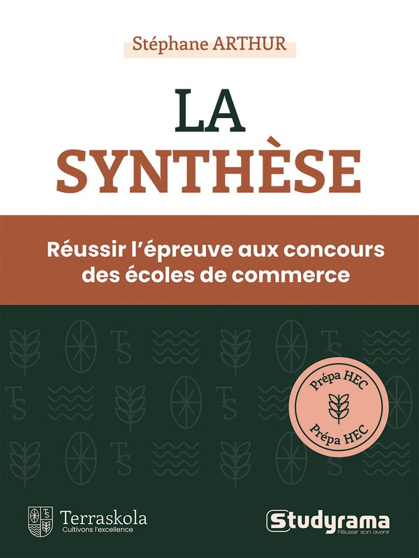 Couverture — La synthèse : Réussir l'épreuve aux concours des écoles decommerce