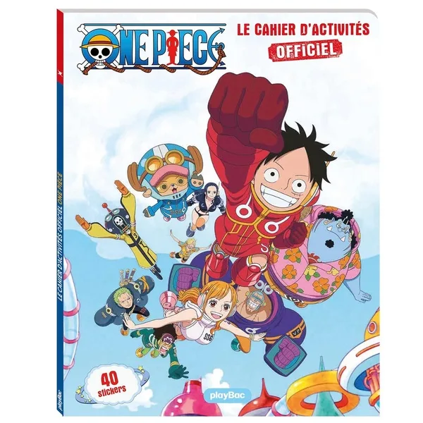 Couverture — One Piece : Le cahier d'activités officiel