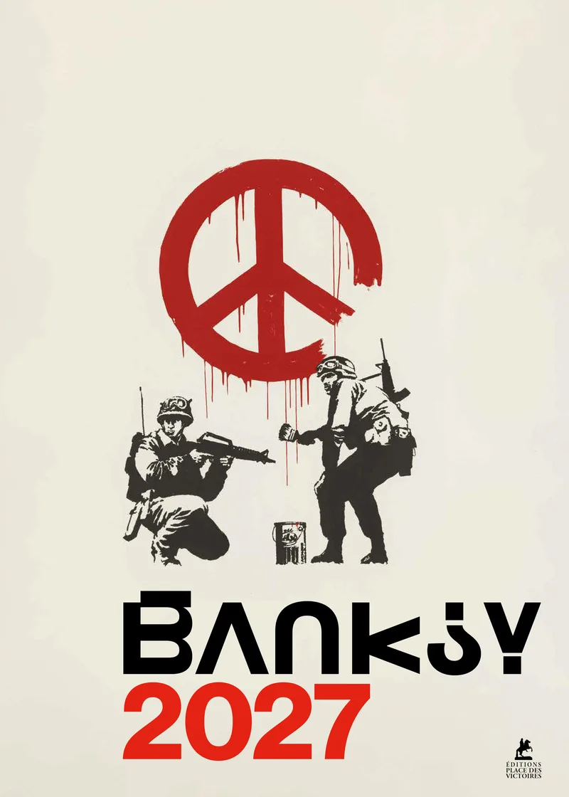 Couverture — Calendrier 2027 Banksy