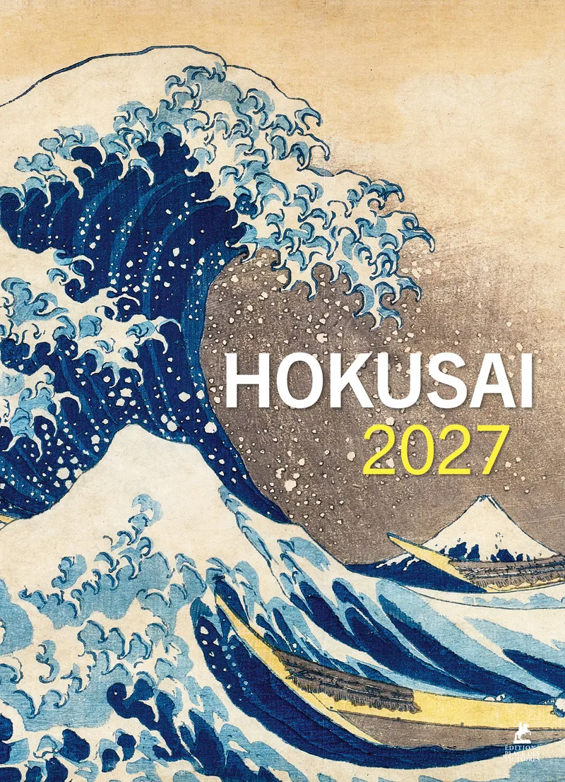 Couverture — Calendrier 2027 Hokusai