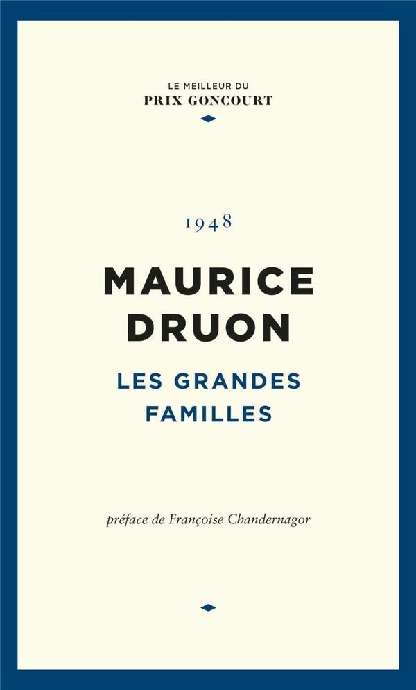 Couverture — Les grandes familles