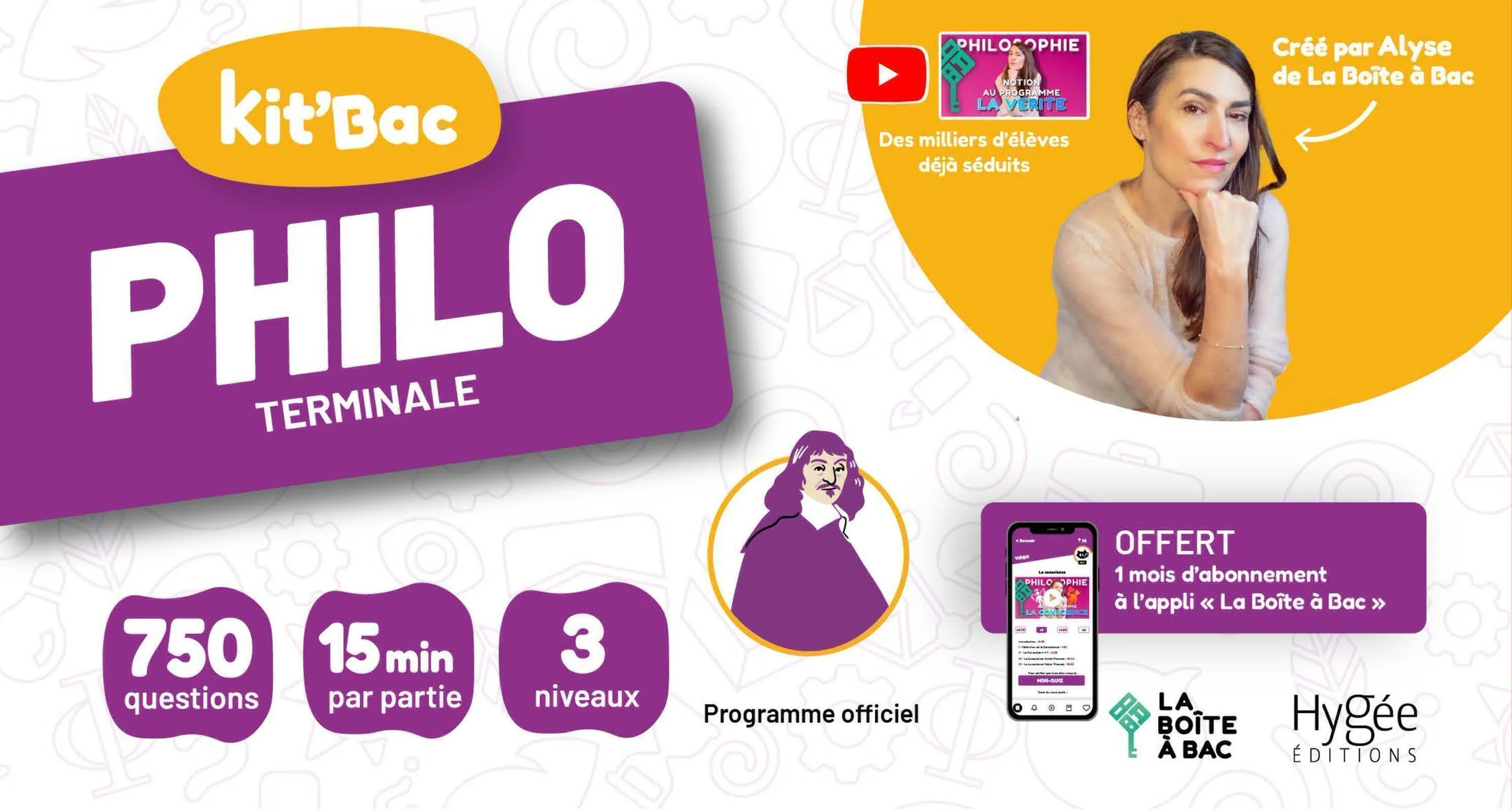 Couverture — Kit'Bac Philo Terminale générale et technologique