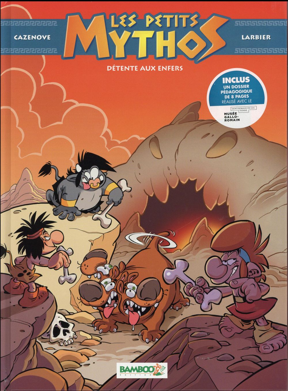 Les Petits Mythos t.5 ; détente aux enfers (+ un dossier pédagogique de 8 pages)
