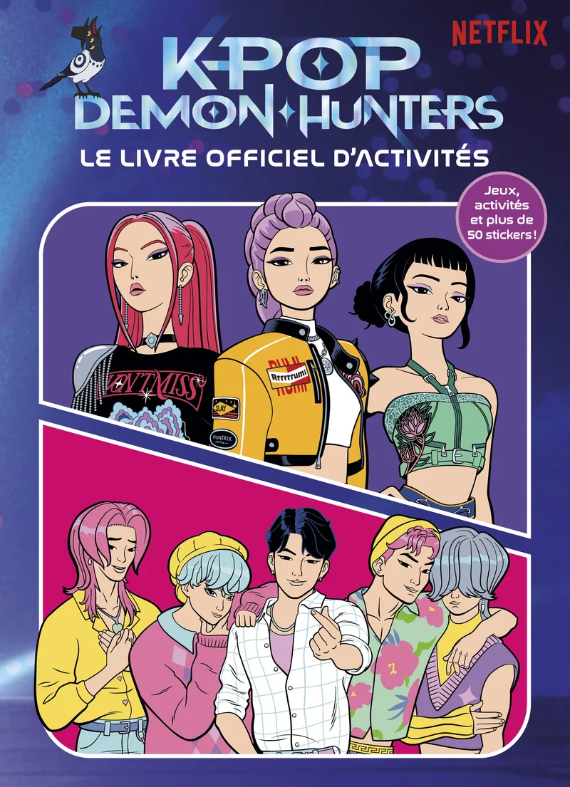 Couverture — KPop Demon Hunters - Le livre officiel d'activités
