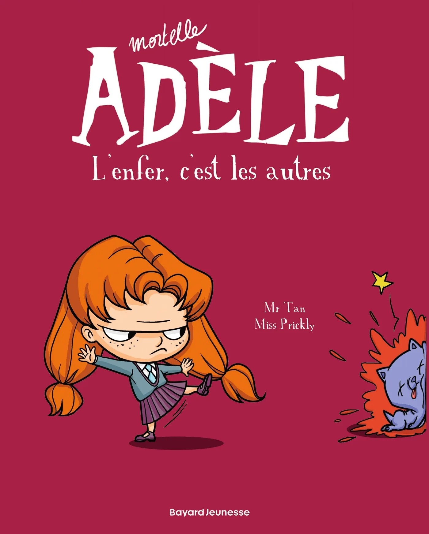 Couverture — BD Mortelle Adèle, Tome 02