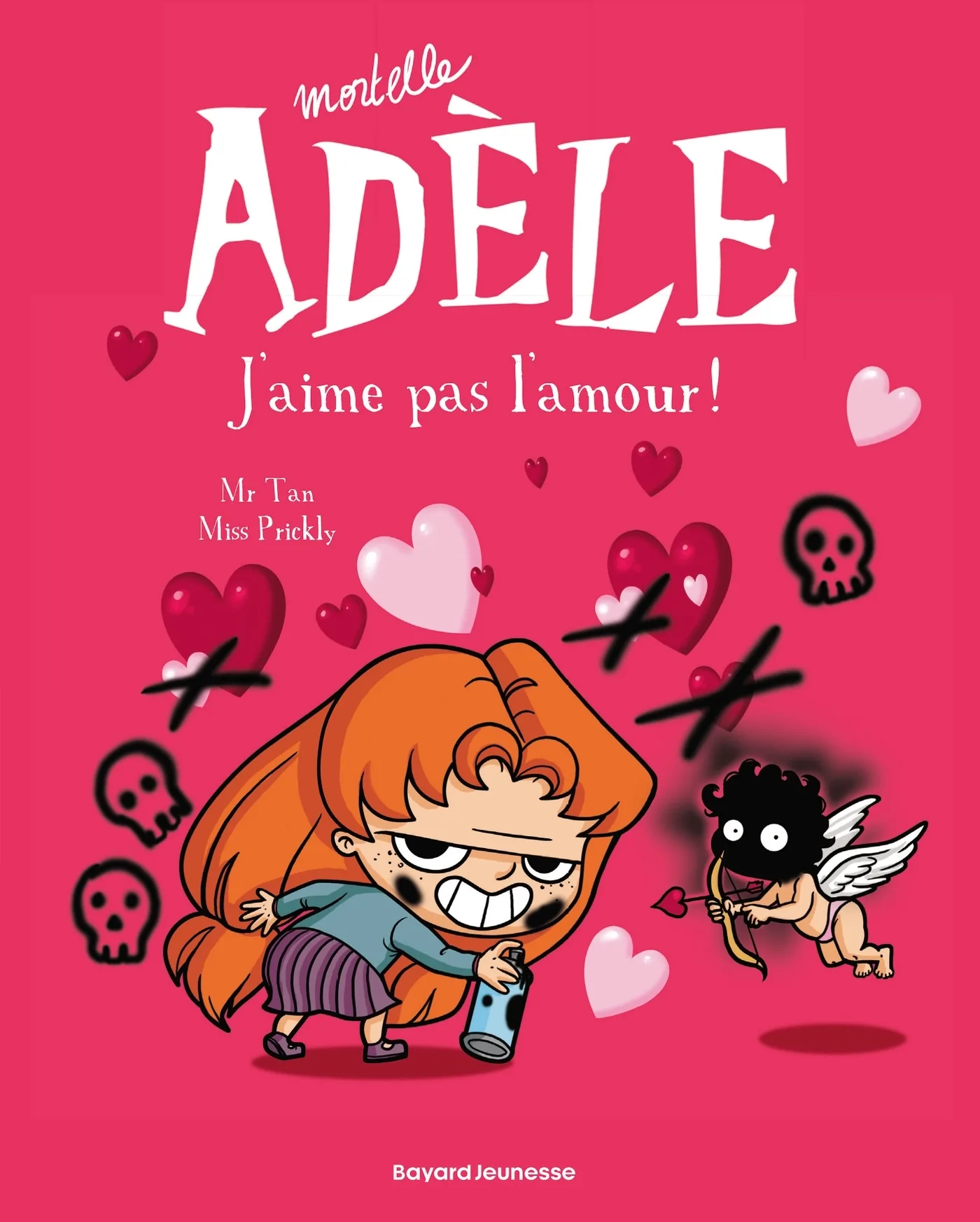 Couverture — BD Mortelle Adèle, Tome 04