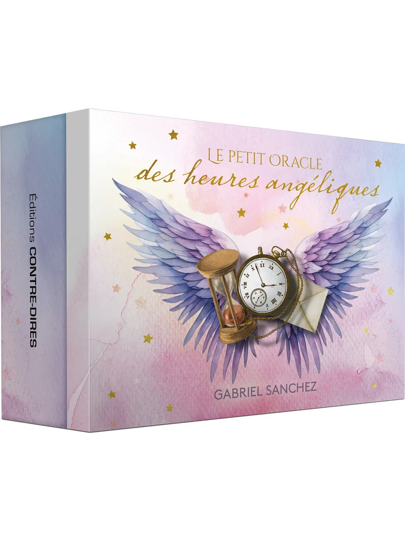 Couverture — Le petit Oracle des heures angéliques