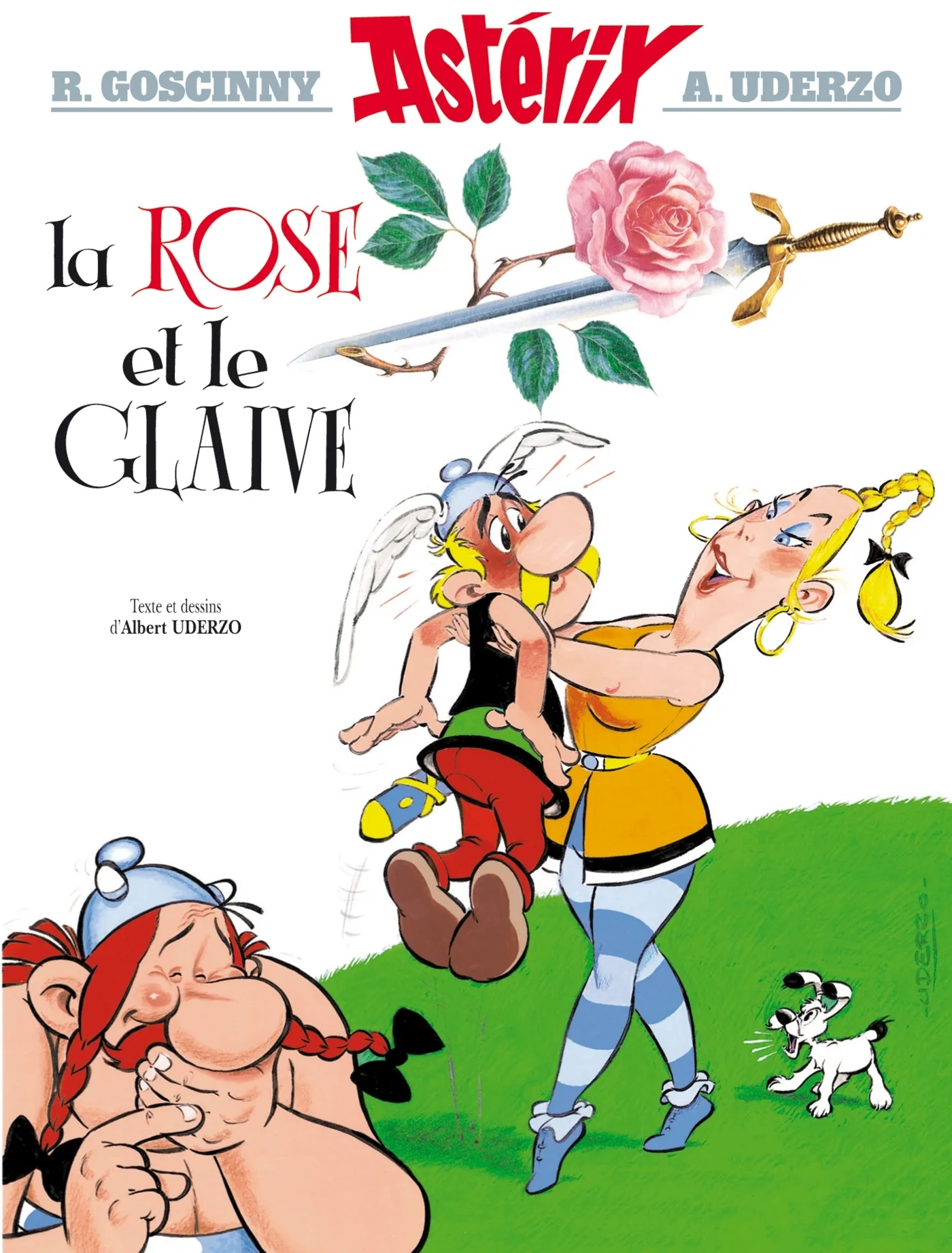 Couverture — Asterix - La Rose et le glaive - n°29