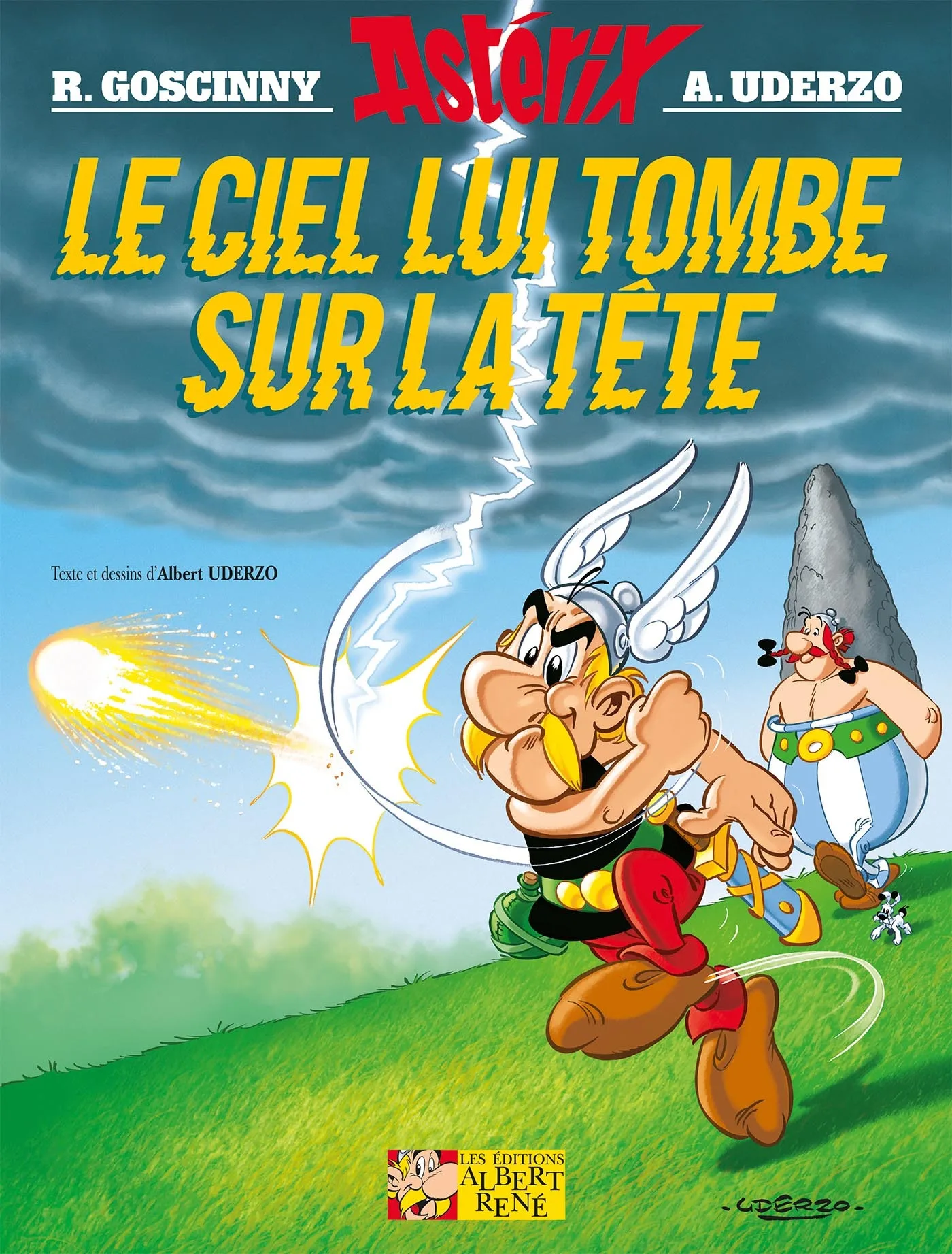 Couverture — Astérix - Le ciel lui tombe sur la tête - n°33