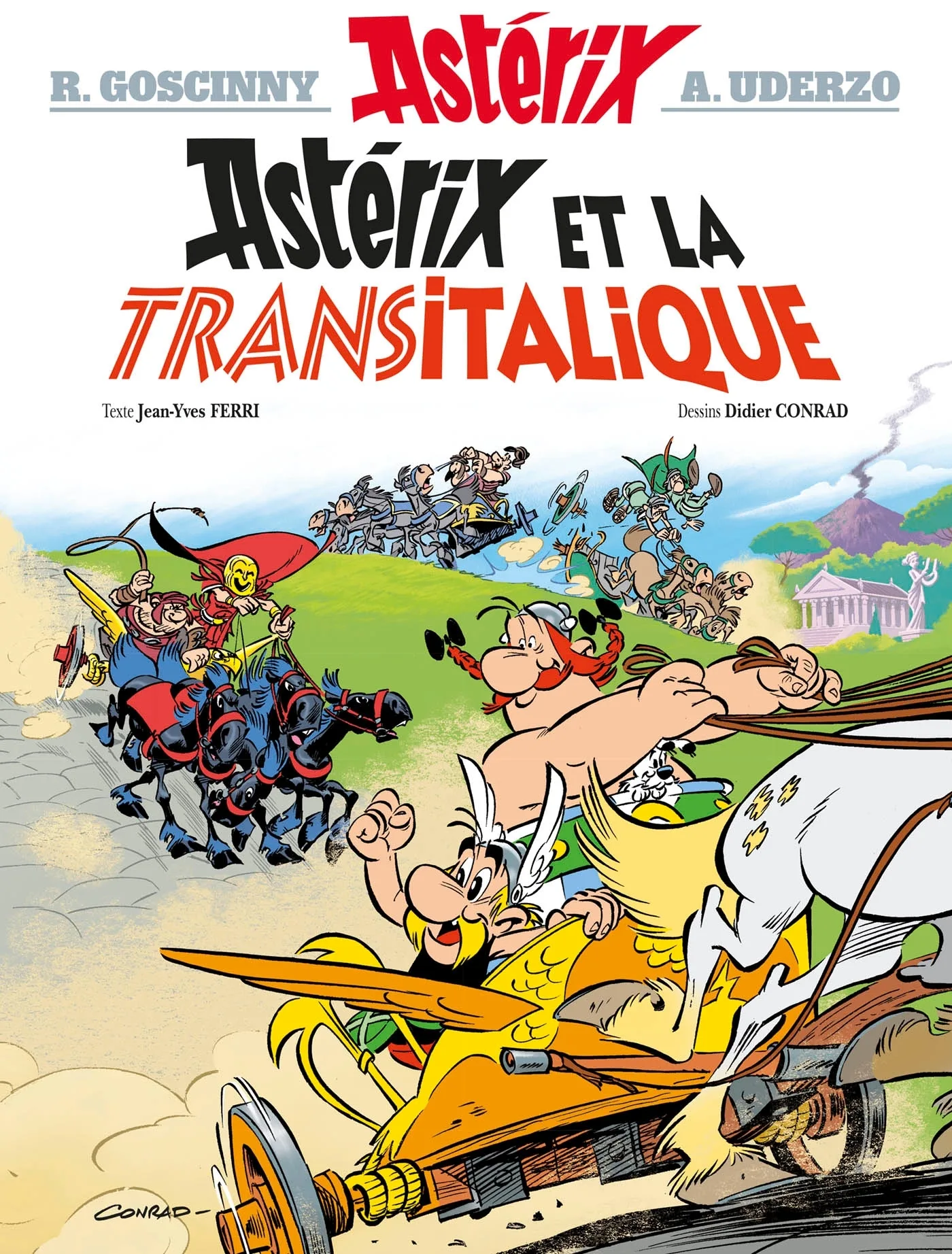 Couverture — ASTERIX Tome 37 - Astérix et la Transitalique