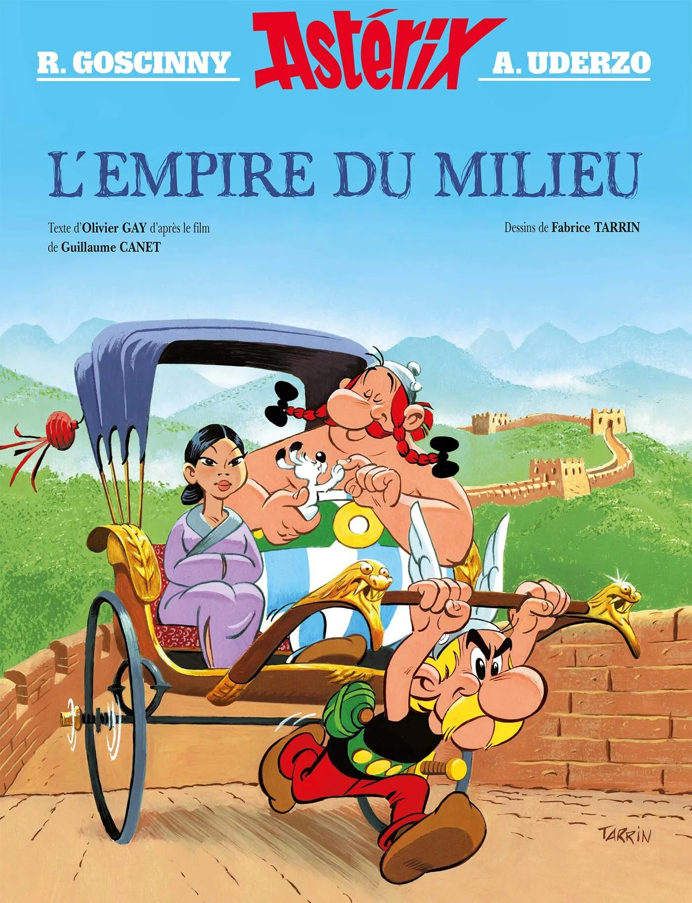 Couverture — Astérix - Album illustré - L'Empire du Milieu (Hors collection)