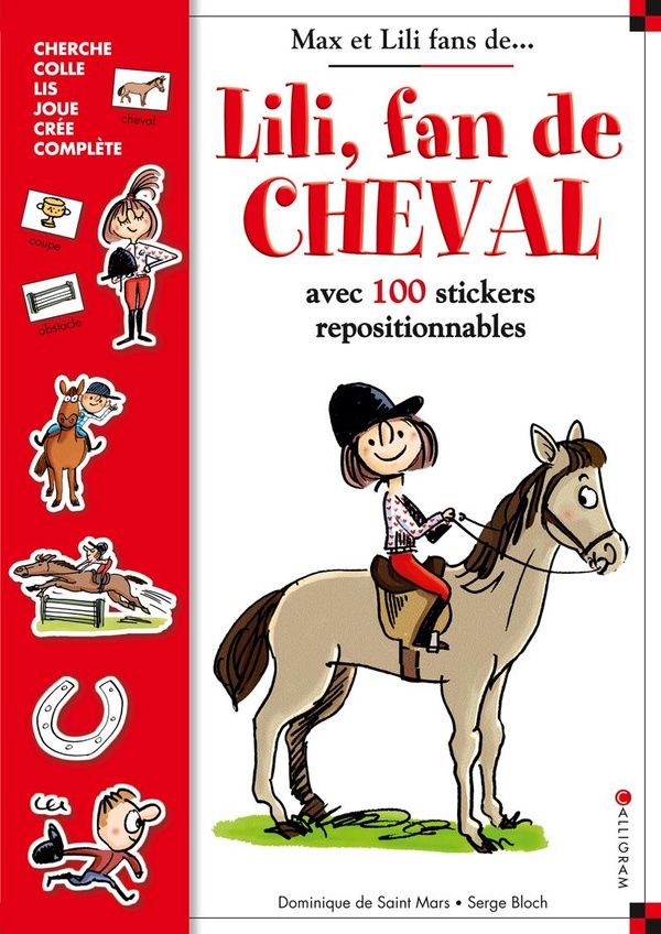 Lili, fan de cheval (100 stickers inclus)