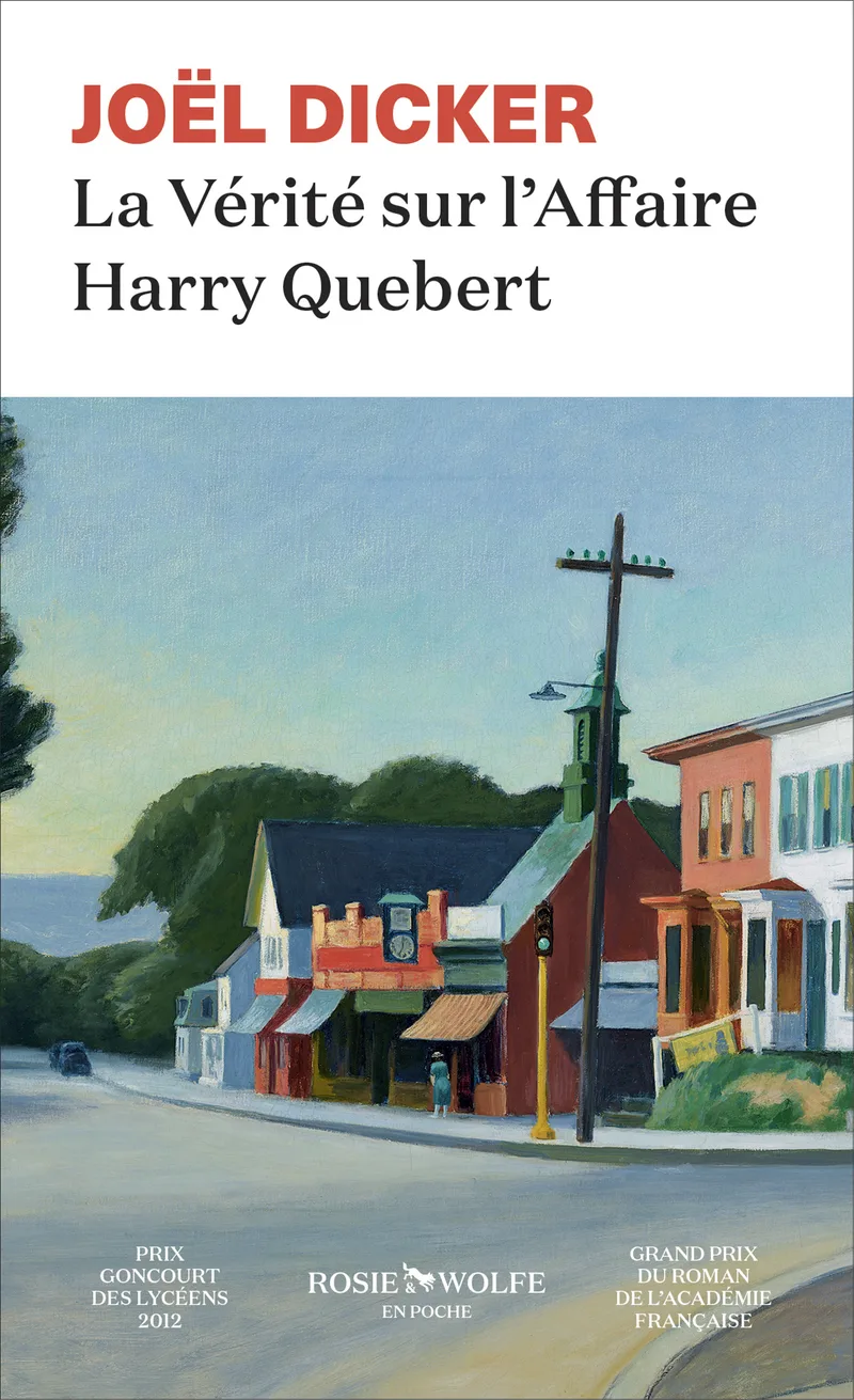 Couverture — La Vérité sur l'Affaire Harry Quebert