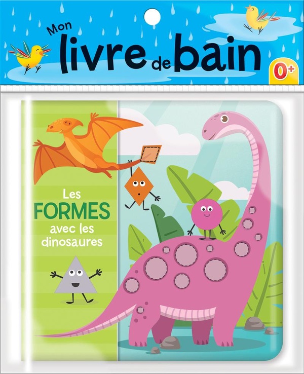 Couverture — Les formes avec les dinosaures