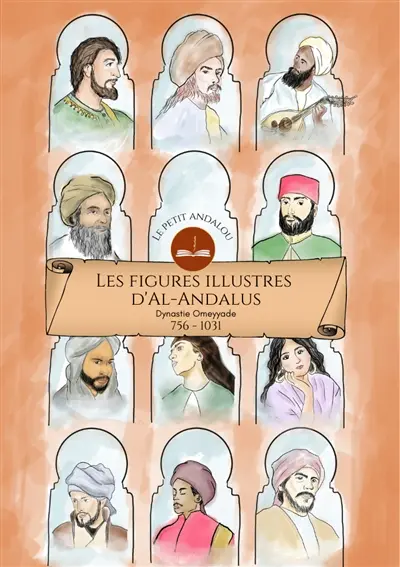 Couverture — LES FIGURES ILLUSTRES D'AL- ANDALUS