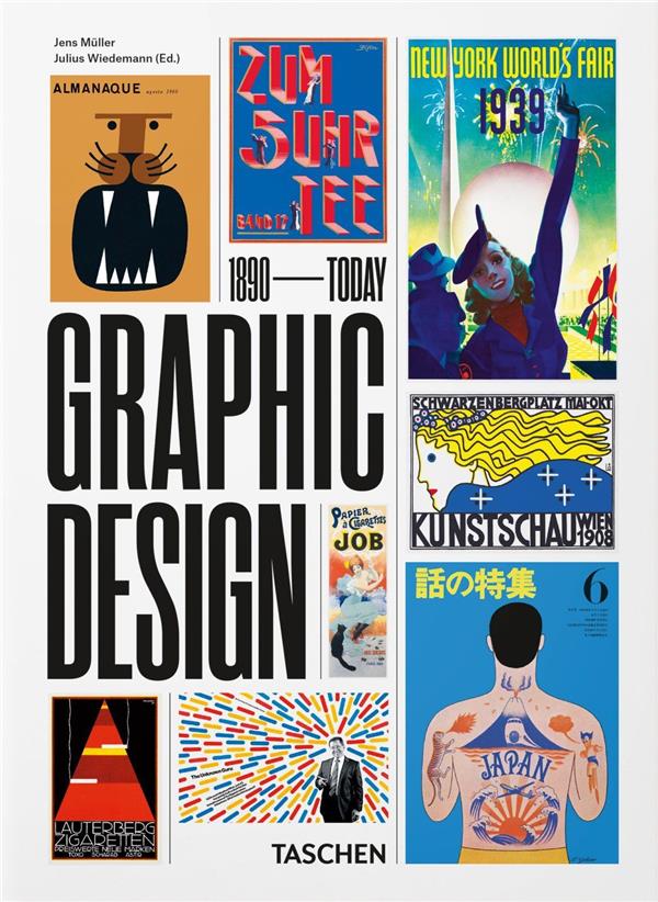 The history of graphic design (édition multilingue français/anglais/allemand)