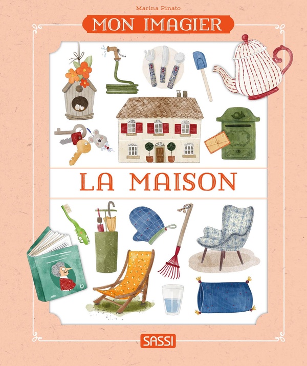 Mon imagier : La maison