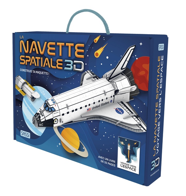 Le navette spatiale 3D : Construis ta maquette !