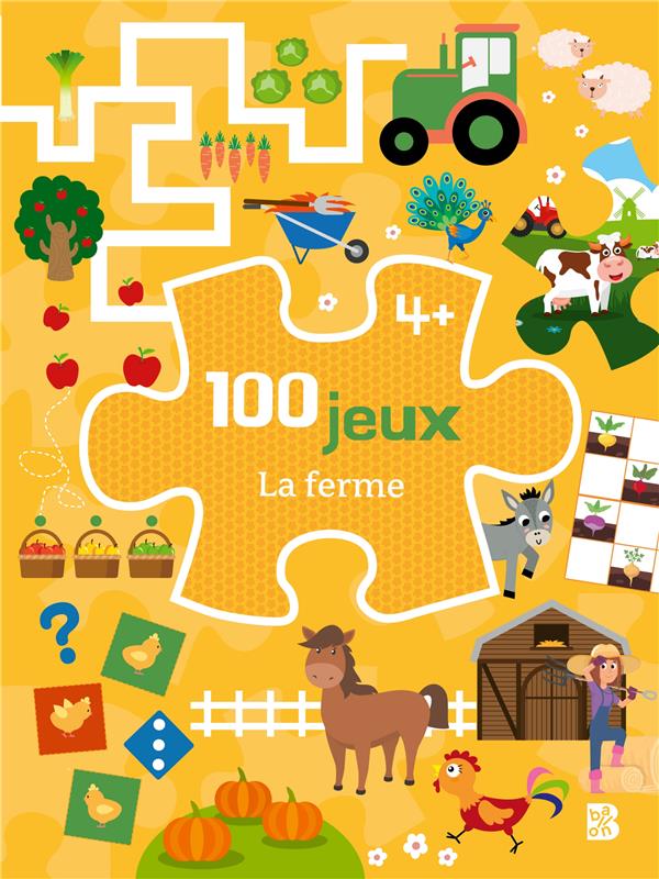 Couverture — 100 jeux : La ferme