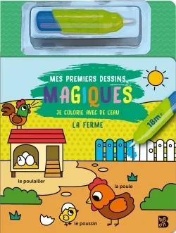 Couverture — Mes premiers dessins magiques - La ferme