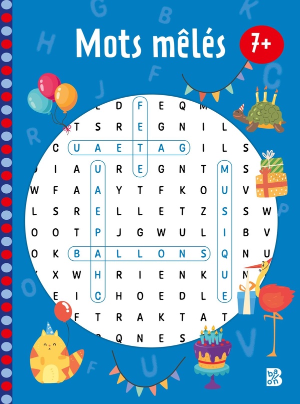 Mots mêlés : 7+
