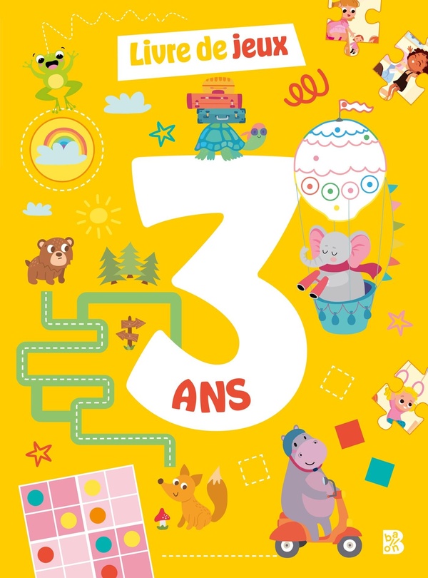 Livre de jeux 3 ans