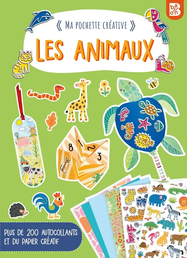 Couverture — Ma pochette créative - Les animaux