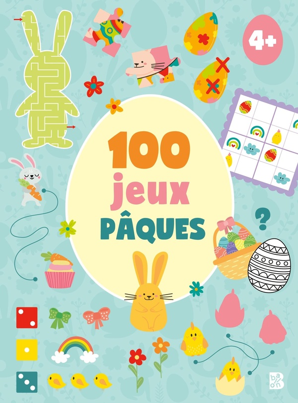 Couverture — 100 jeux : Pâques