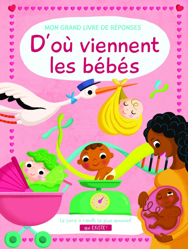 D'où viennent les bébés ? mon grand livre de réponses