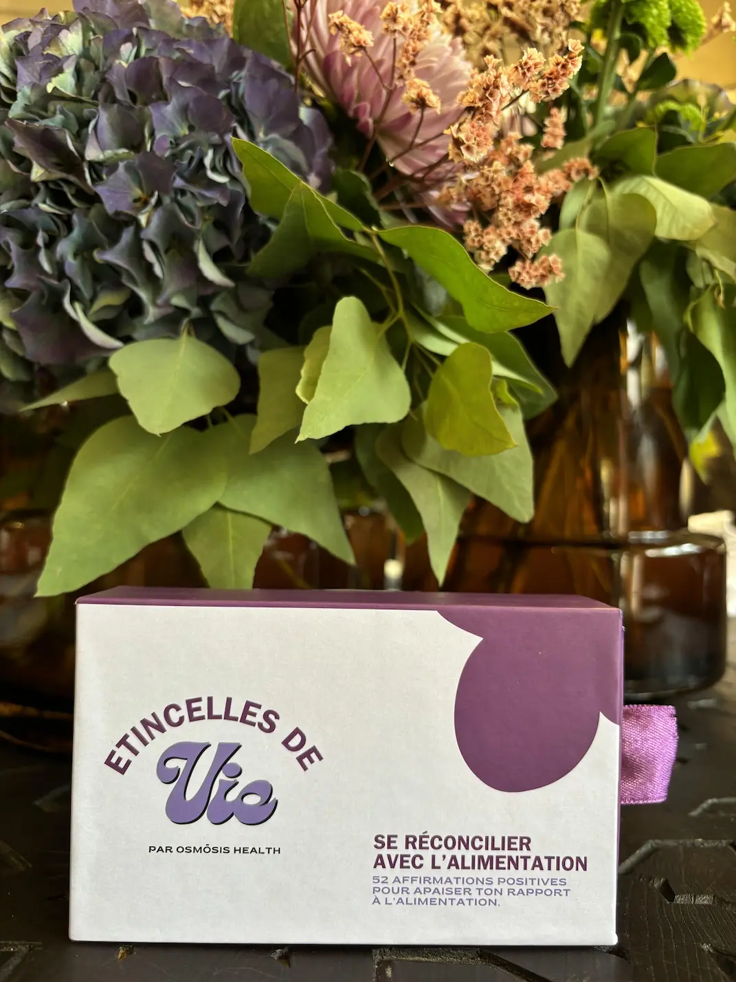 Couverture — Etincelles de vie / Se réconcilier avec l'alimentation