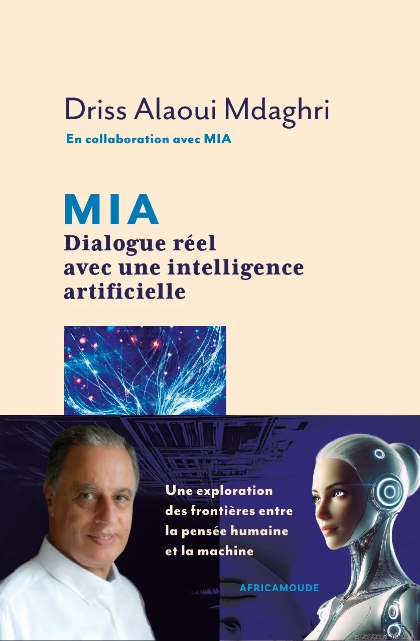 Couverture — Mia : Dialogue réel avec une intelligence artificielle