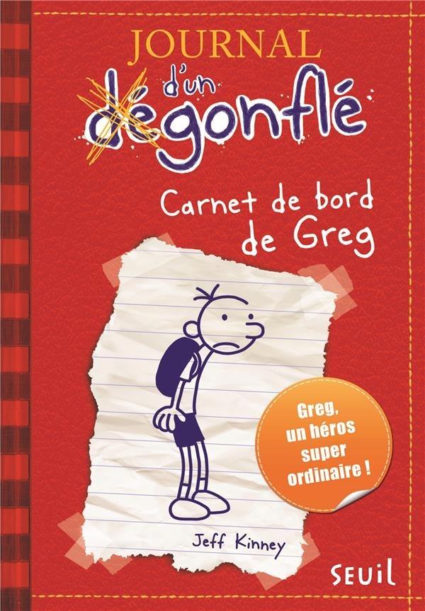 Couverture — Journal d'un dégonflé Tome 1 : carnet de bord de Greg